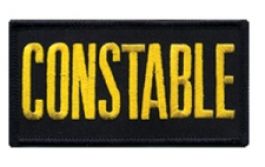 "CONSTABLE" 4" X 2" Sew On Patch